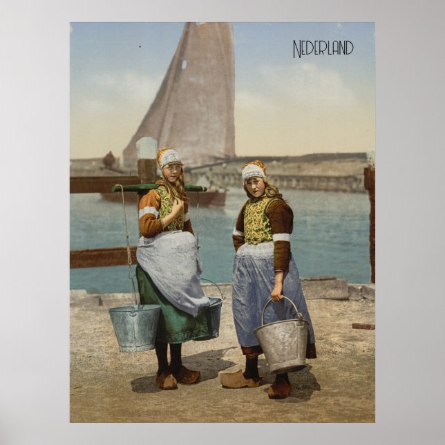 Mädchen aus den Niederlanden Poster (Vorne)