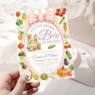 Mädchen aus der Region - Babyparty  Einladung