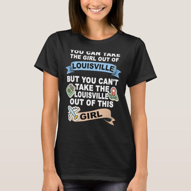 Mädchen aus Louisville City T-Shirt (Vorderseite)