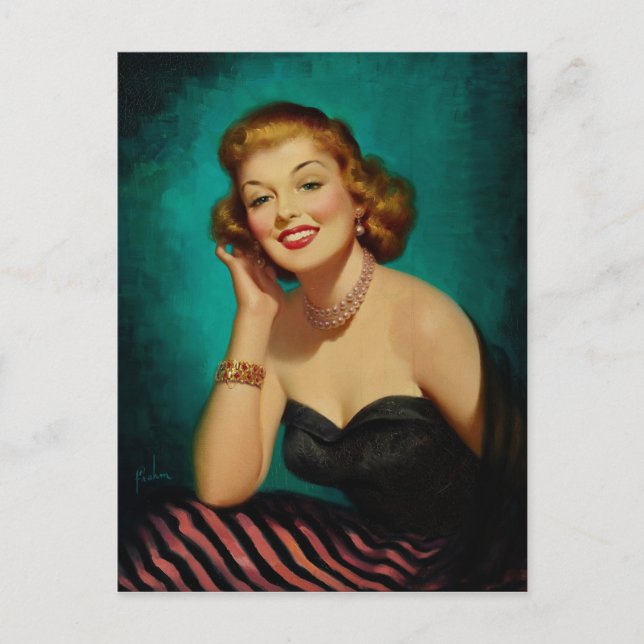 Mädchen aus meinen Träumen Postkarte (Vorderseite)