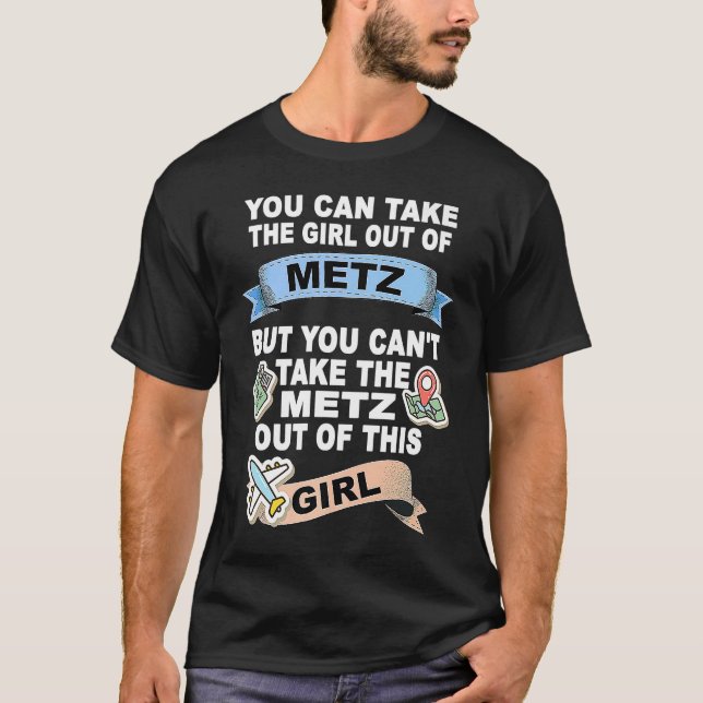 Mädchen aus Metz-Umsiedlung aus Metz T-Shirt (Vorderseite)