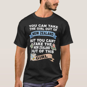 Mädchen aus Neuseeland aus Neuseeland T-Shirt