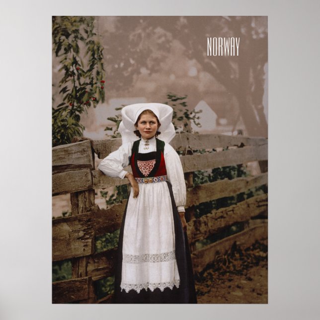 Mädchen aus Norwegen Poster (Vorne)