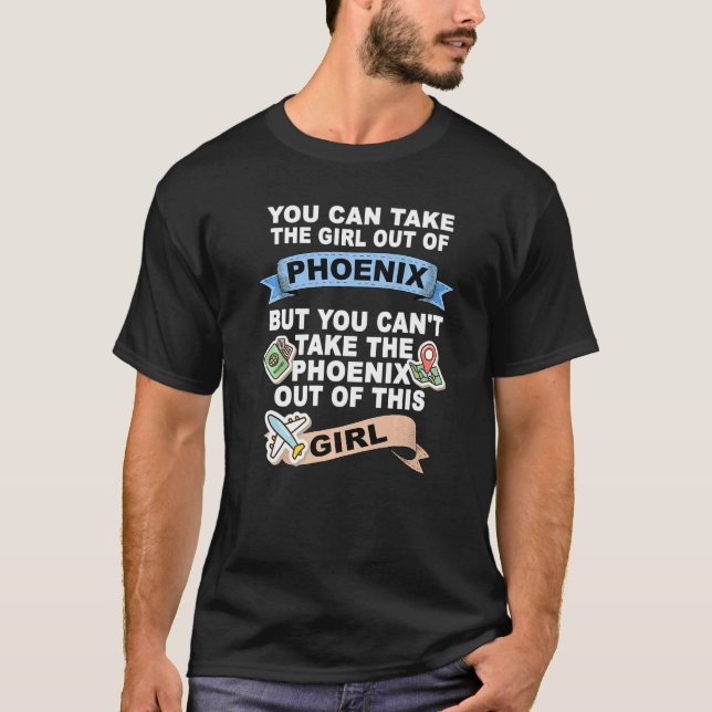 Mädchen aus Phoenix City T-Shirt (Vorderseite)