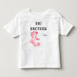 Mädchen Baby Shower großer Bruder Kinder-Jugendlic Kleinkind T-shirt