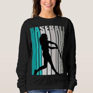 Mädchen Baseball Baseball Cool Einzigartige Softba Sweatshirt