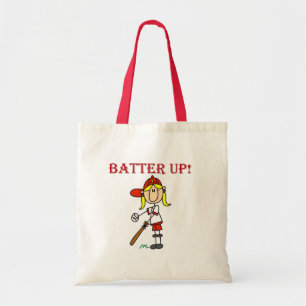 Mädchen Batter Up T-Shirts und Geschenke Tragetasche