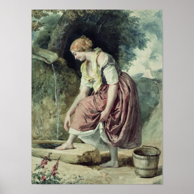 Mädchen bei einer Verabredung Poster (Vorne)