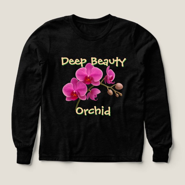 Mädchen Bella+Canvas Tri-Blend Langarmshirt, So (Design Vorderseite)
