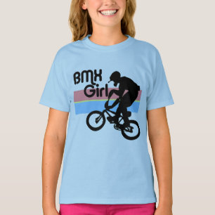 Mädchen BMX Jungen-/BMX T-Shirt