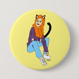 Mädchen Button