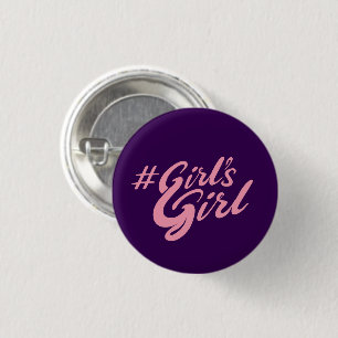 Mädchen Button