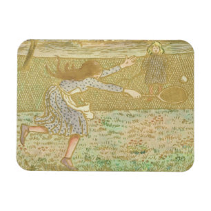 Mädchen Camille Pissarros , die Tennis, von Magnet