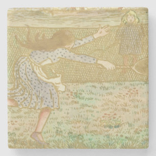 Mädchen Camille Pissarros , die Tennis, von Steinuntersetzer