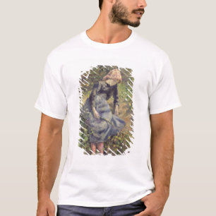 Mädchen Camille Pissarros mit einem Stock, 1881 T-Shirt