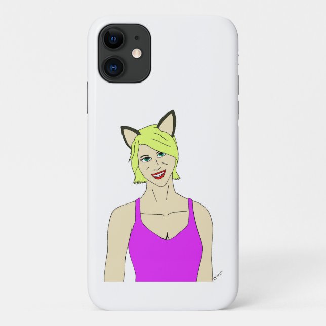 Mädchen Case-Mate iPhone Hülle (Rückseite)