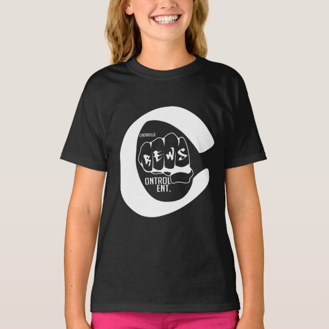 Mädchen CCC Ent. Ruffle Shirt (Vorderseite)