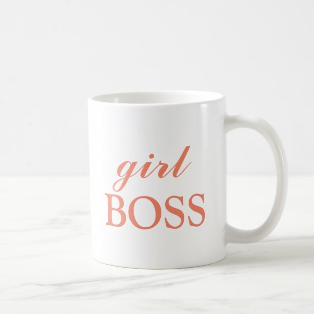 Mädchen-Chef-Tasse Kaffeetasse (Rechts)