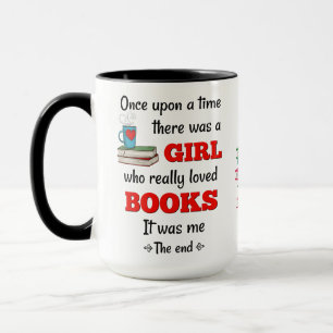 Mädchen, das Bücher liebte Tasse