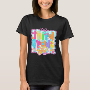 Mädchen der dritten Klasse zurück zur Schule Schle T-Shirt