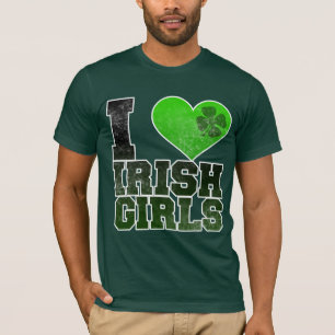 Mädchen der Iren-I <3 T-Shirt