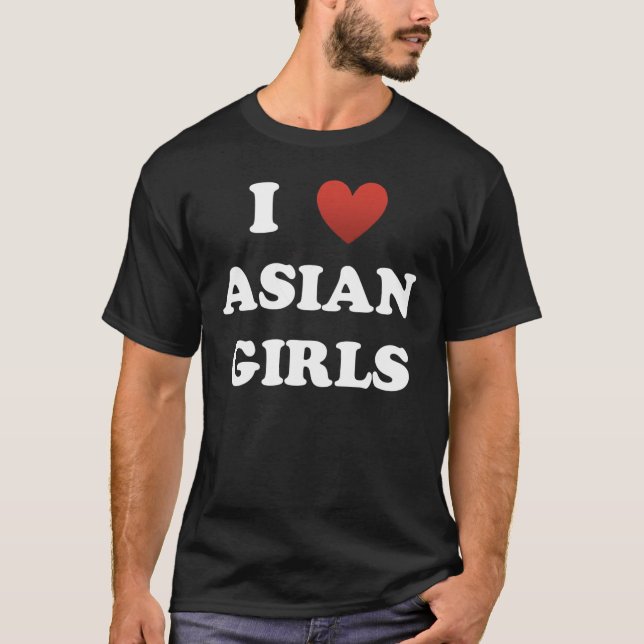 Mädchen des Asiats-I <3 T-Shirt (Vorderseite)