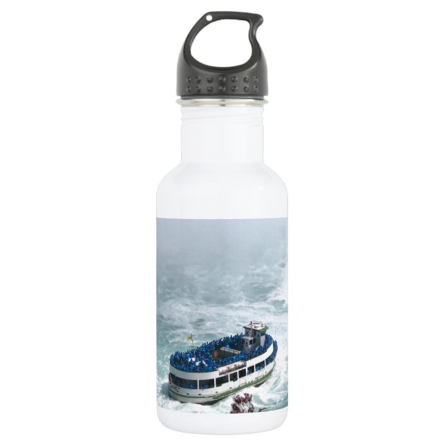 Mädchen des Nebelbootes bei Niagara Falls, Kanada Trinkflasche (Vorderseite)