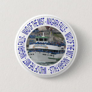 Mädchen des Nebels - Niagara Falls Button