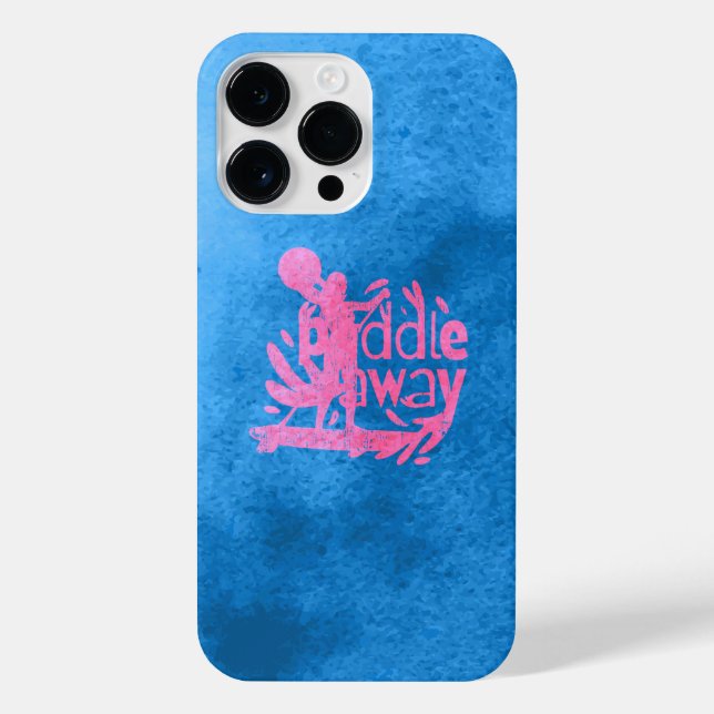 Mädchen, die Lieben wegpaddeln iPhone 14 Pro Max Hülle (Rückseite)