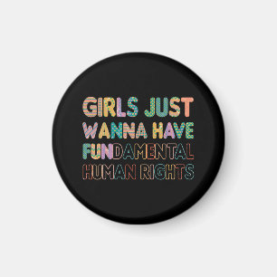 Mädchen, die nur wollen, haben grundlegende Mensch Magnet