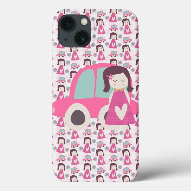 Mädchen, die Orte haben Case-Mate iPhone Hülle (Rückseite)