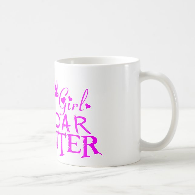 MÄDCHEN-EBER-JAGD KAFFEETASSE (Rechts)