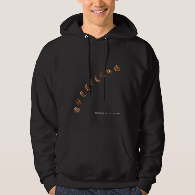 MÄDCHEN ESSEN SPAGHETTI HOODIE (Vorderseite)
