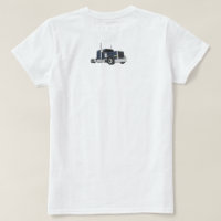 Mädchen fahren große Lastwagen