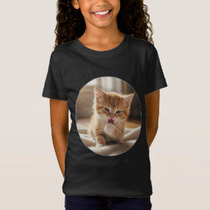 Mädchen-Feines-Jersey-T-Shirt T-Shirt