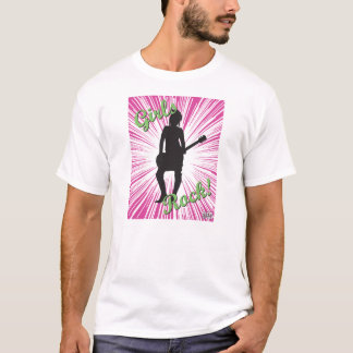 Mädchen-Felsen T-Shirt