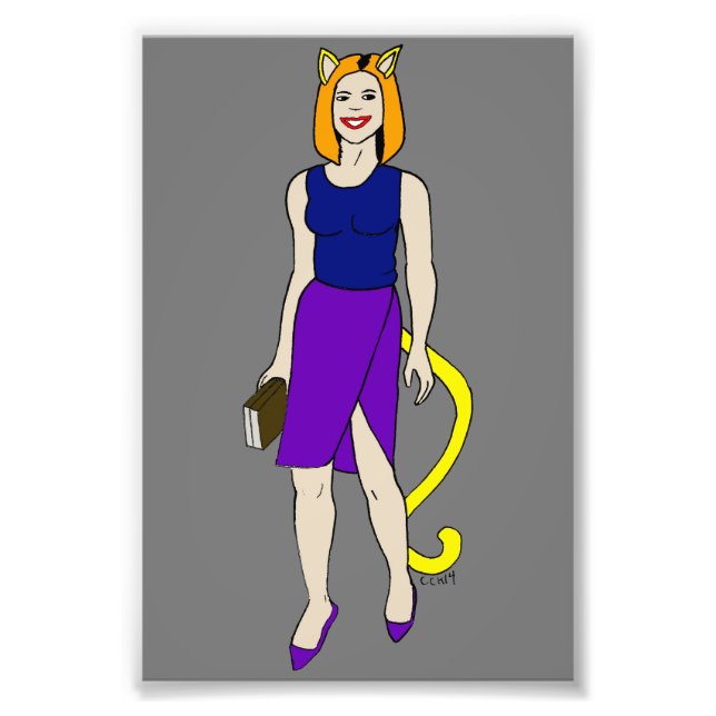 Mädchen Fotodruck (Vorne)