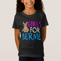 Mädchen für Bernie Sanders Kinder