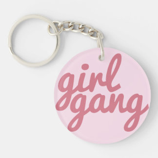 Mädchen-Gang-Freundschafts-Feminismus-Schlüsselanh Schlüsselanhänger