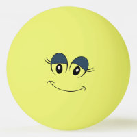 Mädchen-Gesichts-Klingeln Pong Ball