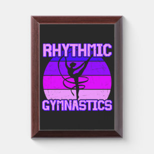 Mädchen gestörte rhythmische Gymnastik Awardplakette
