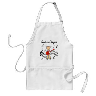 Mädchen Gitarrenspieler T-Shirts und Geschenke Schürze