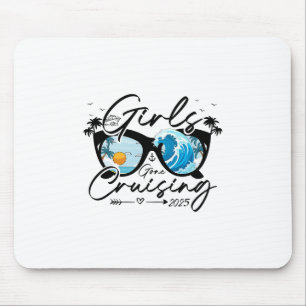 Mädchen Gone Cruising 2025 Kreuzfahrt Sommerferien Mousepad