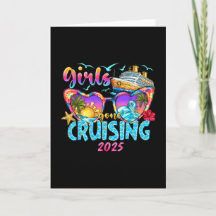 Mädchen Gone Cruising 2025 Kreuzfahrt Urlaubstrip  Karte
