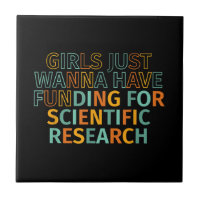 Mädchen haben nur Geld für wissenschaftliche Forsc