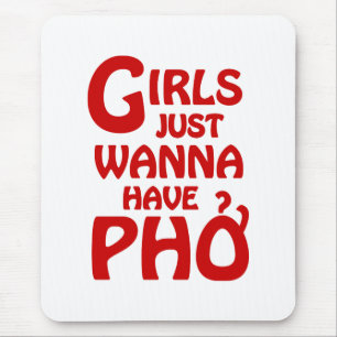 Mädchen haben nur gerne Phở Mousepad