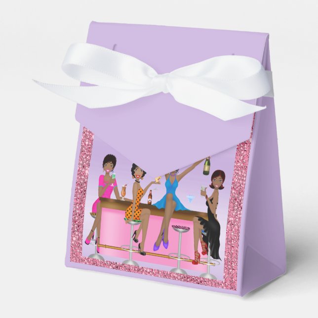 Mädchen haben nur Spaß Bachelorette Geschenkschachtel (Vorderseite)