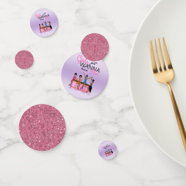 Mädchen haben nur Spaß Bachelorette Konfetti (Gruppe)