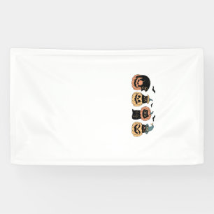 Mädchen Halloween Süße Katze Kürbis Hexe Kostüm La Banner