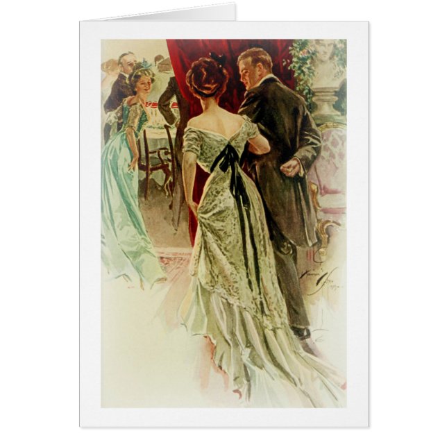 Mädchen Harrison Fisher, wenn Mann zum Ball (Vorne)